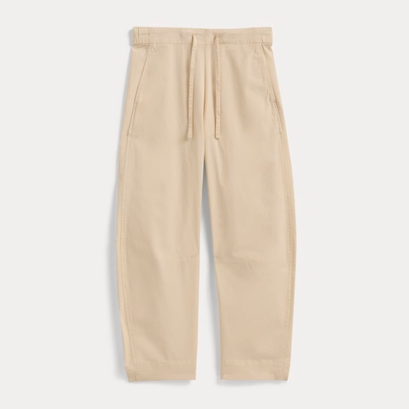 Everlane Women's Easy Barrel Pant in Canvas, Size Extra Small, Cotton/Twill - Picture 4 of 5